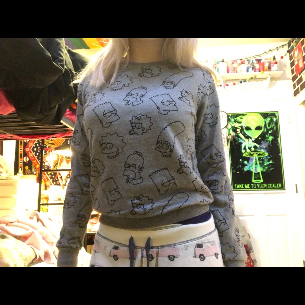 The Simpsons Long sleeve Shirt/Pull over